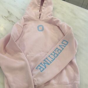 Overtime Kids Pink Hoodie